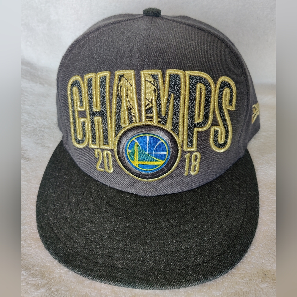 New Era Golden State Warriors 2018 Championship snapback hat